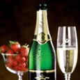 Free bottle of sparkling wine